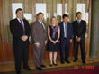 Atticus and Partners sign Memorandum of Understanding with Tara Te Duong, Director of CNPA (2nd from right) and Stephanie Beck, Canadian Ambassador (center).